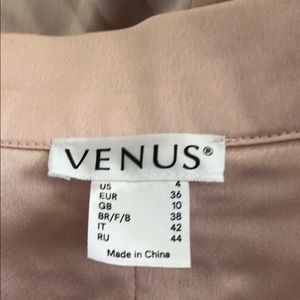 Wrap around pink silk skirt